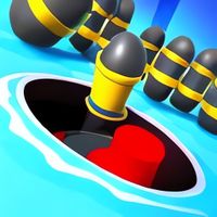 Attack Hole io:Black Hole Game