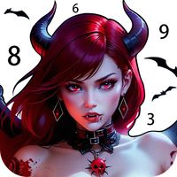 Dark, Horror Color by Number