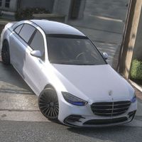 Mercedes S500: Taxi & Parking