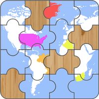 World Map Puzzle Game