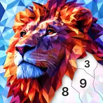 Polygon - Art Coloring Book