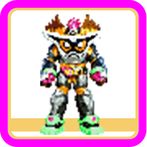 Kamen Rider Japan Pixel Art