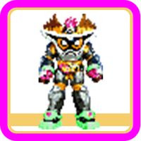 Kamen Rider Japan Pixel Art
