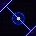Neon air hockey