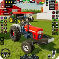 Cargo Tractor Driving Game 3D