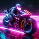 Neon Bike Race - Traffic Rider