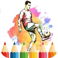 coloring world football