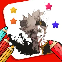BLACK CLOVER Clover coloring