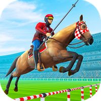 Tent Pegging Horse Racing Game