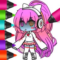 Gacha Life Coloring book