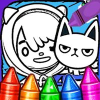 Miga Town coloring book