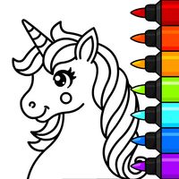 Unicorn Coloring Game For Kids
