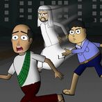 Racing Guys: Ghost VS Villager