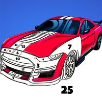 Cars Color By Number