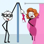 Stick Troll Robber Puzzle Game
