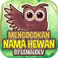 Edukasi Mencocokan Nama Hewan