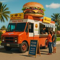Food Truck Cooking Game