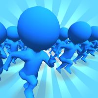 Fighting Crowd
