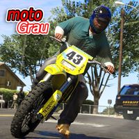 Moto Grau Gangster Brasil