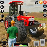Big Tractor Farming Games 3D