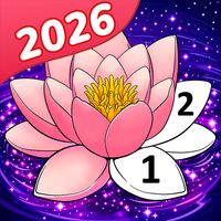 Cozy Color by Number. Zen Game