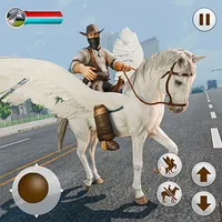 Flying Horse Taxi Transport