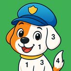 Coloring by numbers for kids