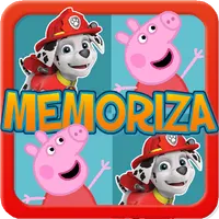 Memory matching game for kids