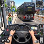 Coach Tourist Bus City Driving