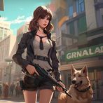 Anime Gangster: Crime Games 3D