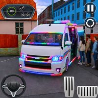 Mini Bus Driving: City Van Sim