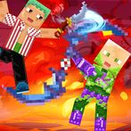 Blockman Ragdoll Duelist Fight