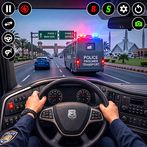 US Police Bus Driving Games 3D