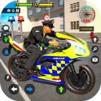 Police Bike Stunt Race Game