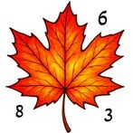 Golden Autumn: Color by Number