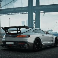 AMG GTR Drift & Park Simulator