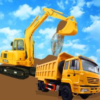 Construction Games Drive Crane