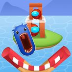 Angry Heads 3D: Aim & Fly
