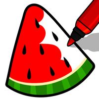 Fruits Coloring- Food Coloring
