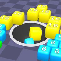 2048 Hole: Drop The Cube