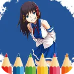 adult anime coloring game