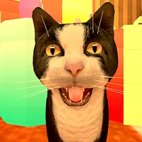 Cat Fred Evil Pet. Horror game