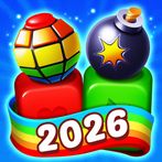 Toy Cubes Pop - Match 3 Game