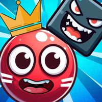 Red Hero Jumping Bounce Ball