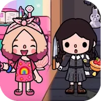 Toca Wednesday Boca Coloring