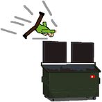 Kick Ragdoll To Trash