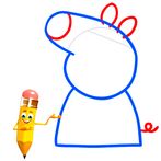How to draw pepa