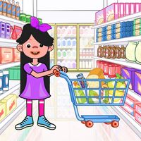 Kids Supermarket Shopping Game