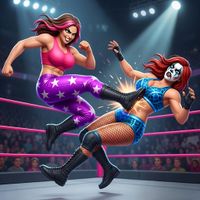 Bad Girls Wrestling Game