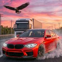 Traffic Simulator: BMW M5 Car